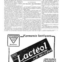 1561 - Page 1564 - A propos du traitement du paludisme [Dr Lemanski] / La prophylaxie des maladies transmissibles