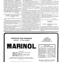 1562 - Page 1565 - La prophylaxie des maladies transmissibles [G. Vitoux] / Intérêts professionnels [H. Montal] / Variétés. Superficie et population des Etats actuels de l'Europe