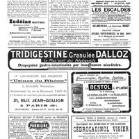 1584 - Page 1587 - Concours. Externat / Renseignements et communiqués