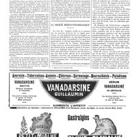 1589 - Page 1592 - Remise d'une médaille d'or à M. Thibierge.... Discours de M. Mourier... / La société médico-psychologique