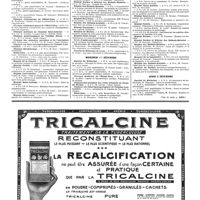 1593 - Page 1596 - Cours, leçons et conférences du 28 novembre au 5 décembre 1920. Lundi 29 novembre / Mardi 30 novembre / Mercredi 1er décembre / Jeudi 2 décembre (Voir la suite, p. 1601.)