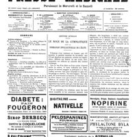 1606 - Page 1609 - Sommaire / Questions actuelles : le rôle de la gymnastique dans la formation intellectuelle de l'élite