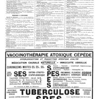 1671 - Page 1674 - Cours, leçons et conférences du 12 au 19 décembre 1920. Mardi 14 décembre / Mercredi 15 décembre / Jeudi 16 décembre