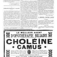 1683 - Page 1686 - A propos d'une mission scientifique aux États-Unis (avril-mai 1920). L'enseignement médical aux États-Unis. V. - Impressions générales. Observations et critiques [G. Roussy ; E.-E. Desmarest] / La tuberculose chirurgicale à Arcachon / Variétés. L'activité en France de la Croix-Rouge américain de la Jeunesse / La médecine à travers le monde. Allemagne / Angleterre