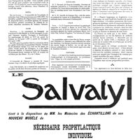 1684 - Page 1687 - La médecine à travers le monde. Angleterre / Brésil / Chine / Écosse / Espagne / États-Unis / Italie / Maroc / Portugal / Questions médico-militaires. Diplôme de médecin colonial à Bordeaux