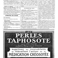1686 - Page 1689 - Livres reçus / Sommaires des revues. Lyon chirurgical / Université de Paris. Hôpital Tenon / Physiothérapie / Enseignement de la radiologie