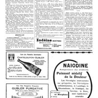 1746 - Page 1749 - Concours. Internat / Nouvelles. Académie de médecine / Démonstrations pratiques de physiothérapie / Les médecins mutilés et réformés / Renseignements et communiqués (Voir la suite, p. 1751.)