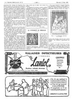 Fig. 2. H. de Mondeville, chirurgien au XIVe siècle - La Presse médicale - [Volume d'annexes]