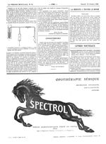 1, manomètre à mercure ; 2, seringue de Guyon ; 3, tube de verre contenant de l'ouate stérilisée ; 4 [...]