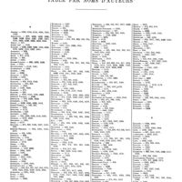0040 - Page 1 - Tables des articles originaux du second semestre 1926. Table par noms d'auteurs