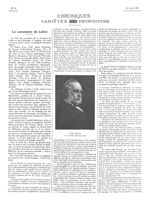 Lord Lister. 5 avril 1827-10 février 1912 - La Presse médicale - [Articles originaux]