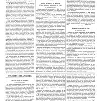 0014 - Page 10 - Sociétés de province. Société médicale des hôpitaux de Lyon. 13 décembre 1927 / Société nationale de médecine et des sciences médicales de Lyon. 14 décembre 1927 / Réunion biologique de Lyon. 19 décembre 1927 / Sociétés étrangères. Société belge de chirurgie. 26 novembre 1927