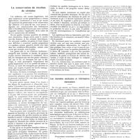 0017 - Page 13 - Variétés, informations. La conservation de récoltes de céréales / Les journées médicales et vétérinaires marocaines. Programme scientifique provisoire / Programme des fêtes et excursions / Exposition médicale et vétérinaire