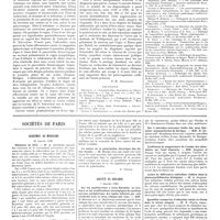 0058 - Page 54 - Mouvement médical. La pancréatite hémorragique et son mécanisme d'après les travaux récents [P.-E. Morhardt] / Bibliographie / Sociétés de Paris. Académie de médecine. 10 janvier 1928 / Société de biologie. 7 janvier 1928