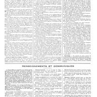 0084 - Page 80 - Chroniques, variétés et informations. Nouvelles. Corps de santé militaire / Service de santé de la marine / Corps de santé des troupes coloniales / Nécrologie / Renseignements et communiqués
