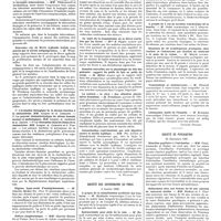 0091 - Page 87 - Sociétés de Paris. Société de biologie. 10 janvier 1928 / Société des chirurgiens de Paris. 6 janvier 1928 / Société de psychiatrie. 22 décembre 1927