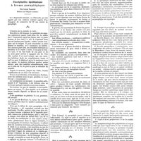 0127 - Page 123 - Petites cliniques de «la presse médicale». N° 18. Encéphalite épidémique à forme paraplégique. Par Louis Ramond...