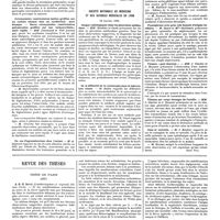 0144 - Page 138 - Sociétés de province. Société médicale des hôpitaux de Lyon. 24 janvier / Société nationale de médecine et des sciences médicales de Lyon. 18 janvier 1928 / Revue des thèses. Thèse de Paris (1927). A.-R.-H. Servy. L'arthrotyphus (A. Legrand, éditeur, Paris)