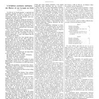 0163 - Page 157 - Chroniques, variétés et informations. L'aviation sanitaire militaire au Maroc et au Levant en 1926