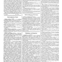 0181 - Page 175 - Chroniques, variétés et informations. Livres nouveaux. La chirologie, par Maryse Choisy, préface de Jules de Gaultier... (Alcan, éditeur), 1927 [M. Nathan] / Université de Paris. Clinique médicale, Cochin / Clinique médicale propédeutique / Clinique gynécologique (Broca) / Travaux pratiques supplémentaires de médecine légale. Universités de province. Faculté de médecine de Bordeaux / Ecole de médecine de Nantes / Ecoles de médecine navale / Hôpitaux et hospices. Amphithéâtre d'anatomie / Création d'un nouveau sanatorium / Concours. Electro-radiologiste des hôpitaux / Office d'hygiène du département de la Seine / Accoucheur des hôpitaux / Ecole vétérinaire de Lyon