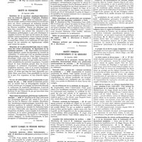 0191 - Page 185 - Sociétés de Paris. Société française d'urologie. 15 janvier 1928 / Société de psychiatrie. 19 janvier 1928 / Société clinique de médecine mentale. 16 janvier 1928 / Société française d'électrothérapie et de radiologie. 24 janvier 1928 / Société de pathologie exotique. 11 janvier 1928