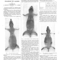 0215 - Page 209 - Travaux originaux. Recherches sur les fixateurs du calcium. Par G. Mouriquand, A. Leulier, M. Bernheim et Mlle J. Schoen