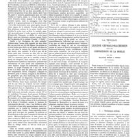 0281 - Page 275 - Travaux originaux. La rubéole n'est pas toujours une maladie bénigne. Par MM. Carrieu, Lamy et Bouchet / Bibliographie / La tension du liquide céphalo-rachidien dans les compressions de la moelle. Par MM. Raymond Riser et Sorel