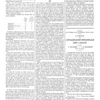 0284 - Page 278 - Travaux originaux. La tension du liquide céphalo-rachidien dans les compressions de la moelle. Par MM. Raymond Riser et Sorel / Travail de la clinique de M. le professeur Tixier (Lyon). A propos de l'invagination intestinale chez l'adulte. Par MM. E. Pollosson... et J. de Rougemont...