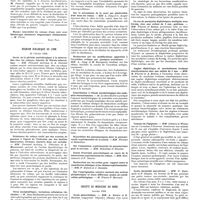 0288 - Page 282 - Sociétés de province. Société nationale de médecine et des sciences médicales de Lyon. 22 février 1928 / Réunion biologique de Lyon. 20 février 1928 / Société de médecine du Nord. Janvier 1928