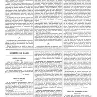 0317 - Page 311 - Travaux originaux. Travail de la clinique médicale de St-Antoine (Prof. : Fernand Bezançon). Le poumon opposé au cours du pneumothorax artificiel. Problèmes de diagnostic. Par André Jacquelin / Sociétés de Paris. Académie de médecine. 6 mars 1928 / Société de biologie. 3 mars 1928 / Société des chirurgiens de Paris. 2 mars 1928