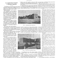 0337 - Page 331 - Chroniques, variétés et informations. Le sanatorium Fouad-Ier à Hélouan (Egypte)