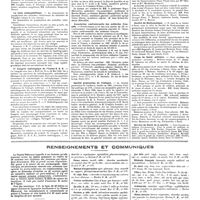 0342 - Page 336 - Chroniques, variétés et informations. Nouvelles. Dispensaire de salubrité de la préfecture de police / Bureau paritaire de placement des infirmiers et infirmières / La lutte antisyphilitique / Ve Congrès radiologique de l'union S.S.R / IIe Congrès des sociétés françaises d'oto-neuro-ophtalmologie / Association confraternelle des médecins français / Société protectrice de l'enfance / Société de biodynamique / Corps de santé militaire / Service de santé de la marine / Renseignements et communiqués