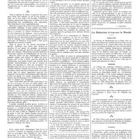 0420 - Page 414 - Chroniques, variétés et informations. Nécessités et conditions d'organisation de dépôts mortuaires dans les grandes agglomérations urbaines / Paludisme et quinine [J. Legendre] / La médecine à travers le monde. Argentine / Espagne / Uruguay