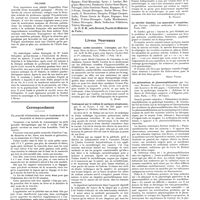 0451 - Page 445 - Chroniques, variétés et informations. La médecine à travers le monde. Espagne / Pologne / Suisse / Correspondance. Un procédé d'inhalation dans le traitement de la bronchite et broncho-pneumonie [G. Seële] / Les médecins étrangers à Paris / Livres nouveaux. Pratique cardio-vasculaire. L'atropine, par Raymond Heim de Balzac. Préface de Ch Laubry... (Gaston Doin et Compagnie, éditeurs), Paris, 1927... [L. Rivet] / Traitement par le radium de quelques néoplasmes, par S. de Nabias... (A. Chahine, éditeur, Paris) [R. Proust] / La stérilité féminine. Les maternités récupérées, par Cattier (Editions médicales N. Maloine), Paris, 1927 [Henri Vignes] / Les phénomènes de photosensibilisation, par Jausion, Richert, Dufrenoy et Guillaume... (Editions de la revue de pathologie comparée et d'hygiène générale), Paris...