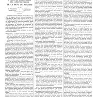 0455 - Page 449 - Travaux originaux. Travail de la clinique de M. Le professeur Tixier. A propos des accidents graves liés à l'éruption vicieuse de la dent de sagesse. Par MM. E. Pollosson... et M. Dechaume...