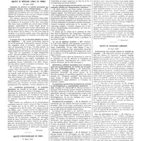 0463 - Page 457 - Sociétés de Paris. Société de pédiatrie. 20 mars 1928 / Société de médecine légale de France. 12 mars 1928 / Société d'ophtalmologie de Paris. 17 mars 1928 / Société de pathologie comparée. 13 mars 1928