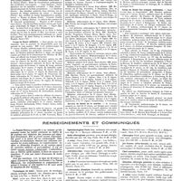 0470 - Page 464 - Chroniques, variétés et informations. Nouvelles. XIIe Congrès de la société française d'ophtalmologie / Corps de santé militaire / Service de santé de la marine / Corps de santé des troupes coloniales / Nécrologie / Renseignements et communiqués