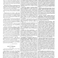 0494 - Page 488 - Sociétés de Paris. Société anatomique. 29 mars 1928 / Société de neurologie. 28 mars 1928