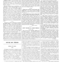 0496 - Page 490 - Sociétés de province. Société de chirurgie de Marseille. 12 mars 1928 / 19 mars / 29 mars / Société tunisienne des sciences médicales. 7 février 1928 / Revue des thèses. Thèse de Paris (1927). H. Simonnet. Contribution à l'étude de la sécrétion interne de l'ovaire. Les propriétés du liquide folliculaire (Thèse de Doctorat vétérinaire, Octave Doin, éditeur), Paris [J. Mouzon]