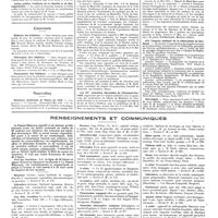 0502 - Page 496 - Chroniques, variétés et informations. Hôpitaux et hospices. Conférences de technique chirurgicale / Hôpital Cochin / Leçons sur le diabète / Asiles publics d'aliénés de la charité et de Sarreguemines / Concours. Médecin des hôpitaux / Chirurgien des hôpitaux / Pharmacien des hôpitaux / Nouvelles. Réunions médicales de Nancy de 1928 / Les IIIes journées thermales de Clermont-Ferrand / VIIe Congrès national de la tuberculose de Bordeaux / Nécrologie / Renseignements et communiqués
