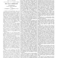 0506 - Page 500 - Travaux originaux. Travail de la clinique chirurgicale de la Salpêtrière (Professeur A. Gosset). Les anévrismes poplités compliqués de gangrène et leur traitement avec quelques remarques sur l'importance du microbisme latent dans la pathogénie des complications évolutives des anévrismes artériels. (A propos d'une observation personnelle). Par MM. D. Petit-Dutaillis... et Dan Théodoresco... / Sur les pouvoirs «agocytique» et «anagocytique» des eaux minérales. Leur mensuration à l'aide d'indices numériques. Par MM. A. Mougeot et V. Aubertot