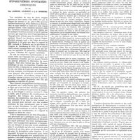 0519 - Page 513 - Travaux originaux. Les hypoglycémies spontanées chroniques. Par MM. Guy Laroche, Lelourdy et J.-A. Bussière