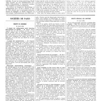 0557 - Page 551 - Travaux originaux. Institut d'hygiène de l'Etat polonais, Varsovie. Vaccinations préventives dans la lutte contre la scarlatine. Par Hélène Sparrow / Sociétés de Paris. Société de chirurgie. 25 avril 1928 / Société médicale des hôpitaux. 27 avril 1928
