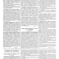 0575 - Page 569 - Sociétés de Paris. Société française de dermatologie et de syphiligraphie. 19 avril 1928 / Société de médecine de Paris. 13 avril 1928 / Section d'études scientifiques de l'oeuvre de la tuberculose. 10 mars 1928 / Sociétés de province. Société médicale des hôpitaux de Lyon. 24 avril 1928