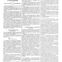 0599 - Page 593 - Travaux originaux. Effets thérapeutiques de l'acétylcholine. Par MM. Maurice Villaret et L. Justin-Besançon