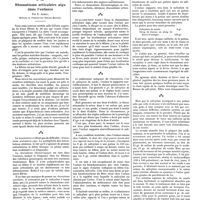 0609 - Page 603 - Petites cliniques de «la presse médicale». N° 32. Rhumatisme articulaire aigu dans l'enfance. Par E. Apert...