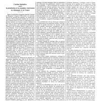 0657 - Page 651 - Chroniques, variétés et informations. L'action législative contre la prostitution et les maladies vénériennes en Allemagne et en France
