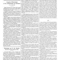 0659 - Page 653 - Chroniques, variétés et informations. L'action législative contre la prostitution et les maladies vénériennes en Allemagne et en France / Congrès d'hydrologie et de climatologie de Bordeaux (5 et 6 mai 1928) / Hommage au Dr Ch. Nicolle. Directeur de l'Institut Pasteur de Tunis