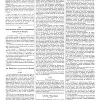 0660 - Page 654 - Chroniques, variétés et informations. Hommage au Dr Ch. Nicolle. Directeur de l'Institut Pasteur de Tunis / Une visite du centre médical de l'aéronautique (Aéro-port du Bourget) / La médecine à travers le monde. Écosse / Suisse / Livres nouveaux. Nouveau traité de médecine, publié sous la direction de G.-H. Roger, Fernand Widal, P.-J. Teissier..., par MM. W. Janowski, J. Lévy-Valensi, Karl Petren et Iven Ingvar, B.-J. Logre, Mlle Pascal, Ch. Foix, H. Meige, M. Klippel et R. Monier-Vinard, L. Cornil et Mme Athanasio-Benisty, Haskovec H. Guilleminot, G. Bourguignon, Foix et Chavany, André Thomas, Mme Dejerine et E. Gauckler, F. de Lapersonne et Velter, A. Hautant, J.-A. Sicard... (Masson et Compagnie, éditeurs, Paris)...