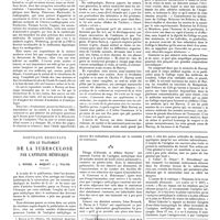 0664 - Page 658 - Travaux originaux. L'oeuvre scientifique de W. Harvey. Par M. Le professeur A. Chauffard / Nouveaux resultats sur le traitement de la tuberculose par l'antigène méthylique. Par MM. L. Nègre, A. Boquet et J. Valtis